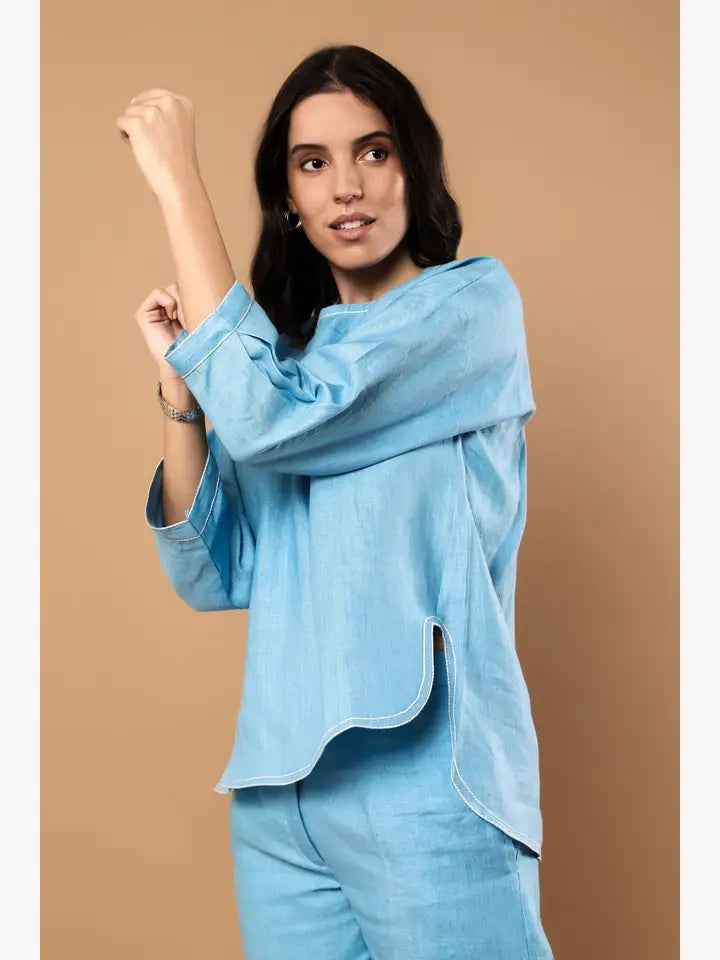 Terra Aqua Blue 100% Hemp