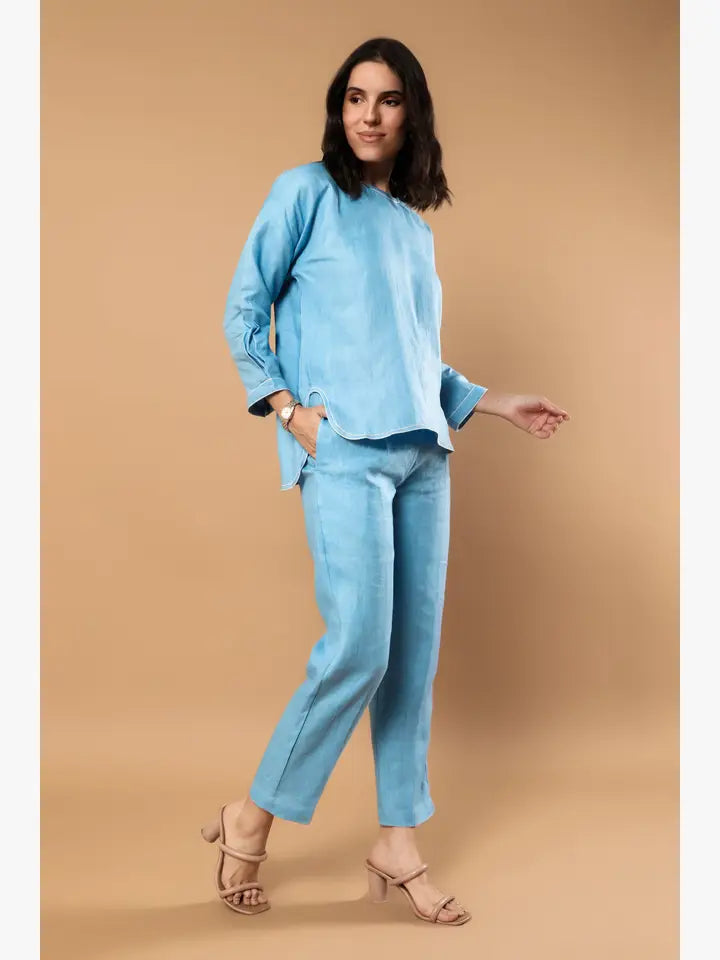Terra Aqua Blue 100% Hemp