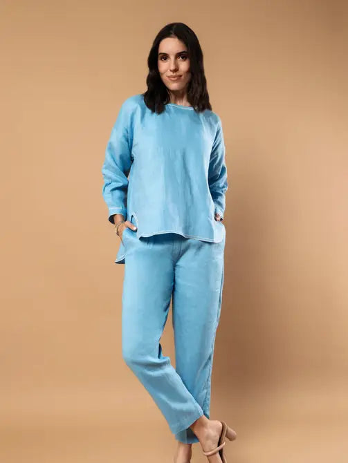 Terra Aqua Blue 100% Hemp