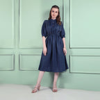 Azure Navy Blue Dress