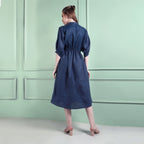 Azure Navy Blue Dress