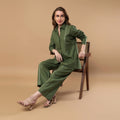 Ember Olive Green Co-ord Set
