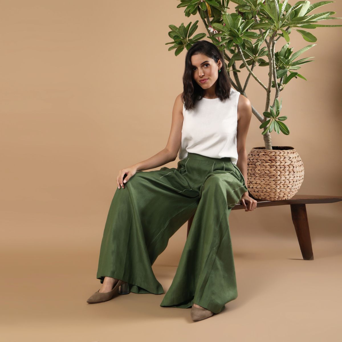 Aspen Olive Green Pants