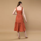 Iris Rust Dress