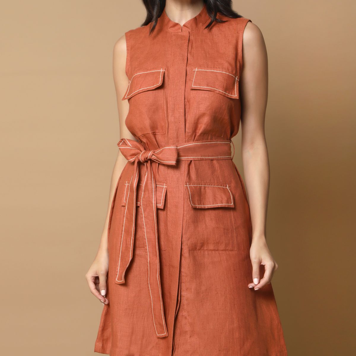 Nova Rust Dress