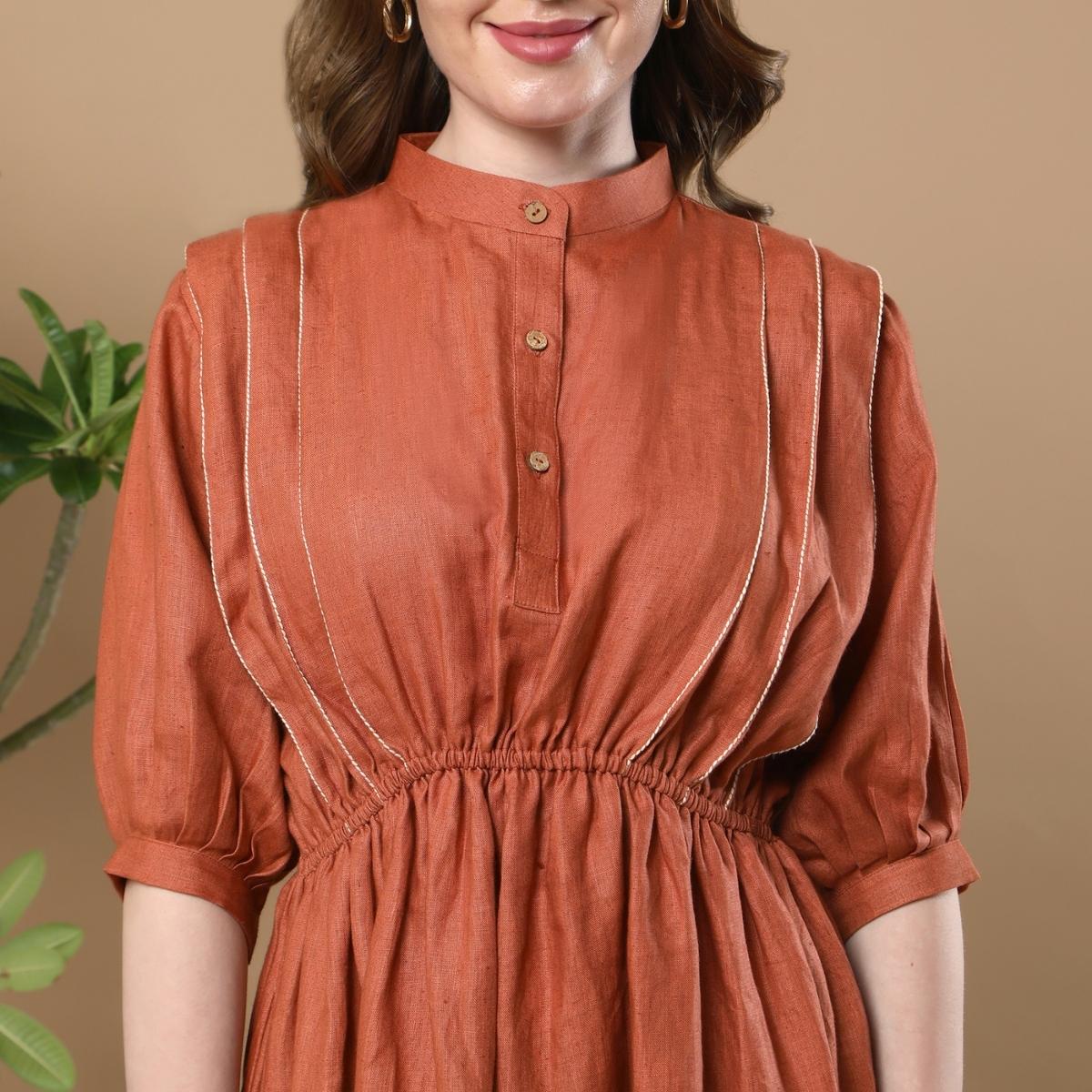 Azure Rust Dress