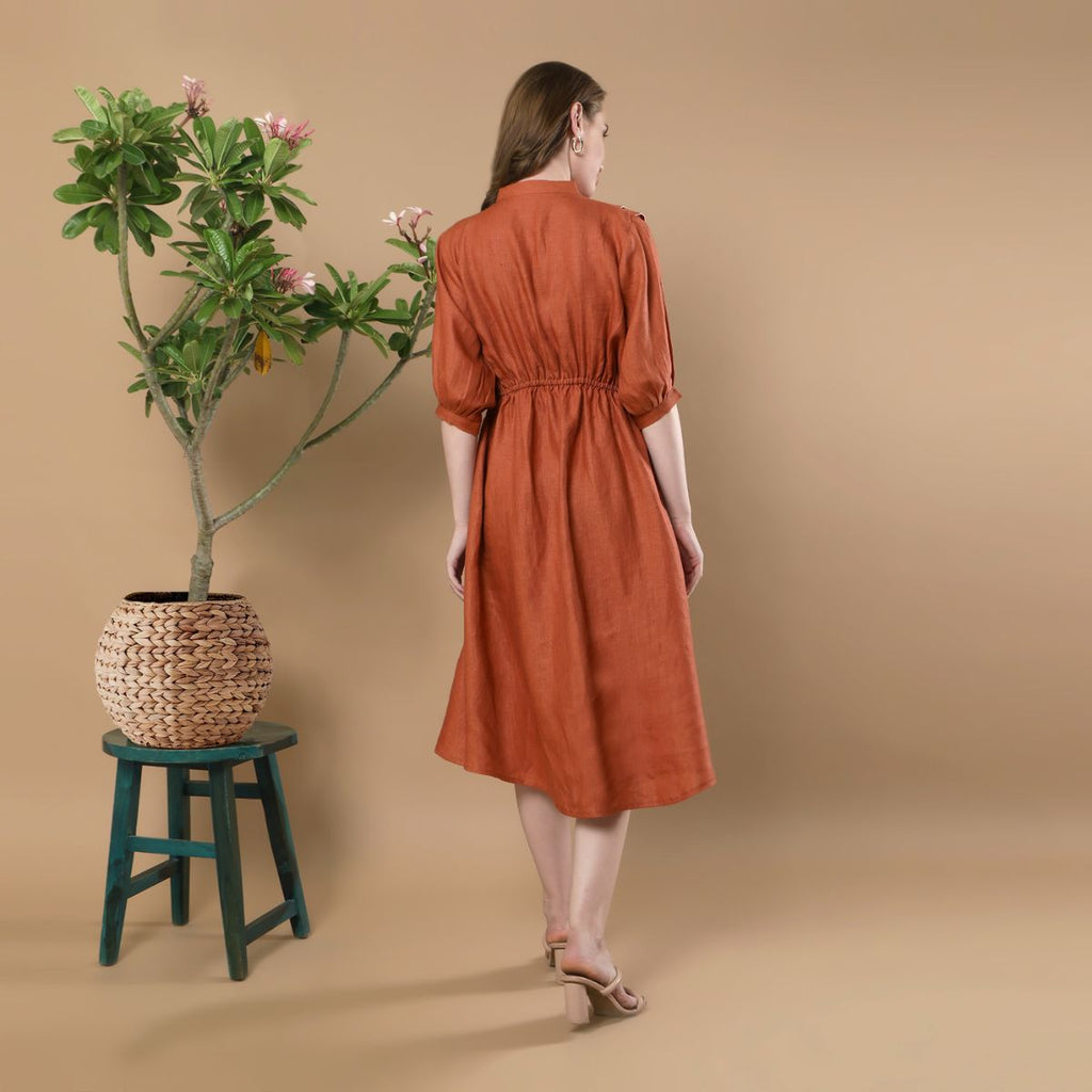 Azure Rust Dress