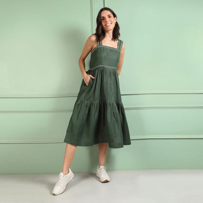Iris Forest Green 100% Hemp