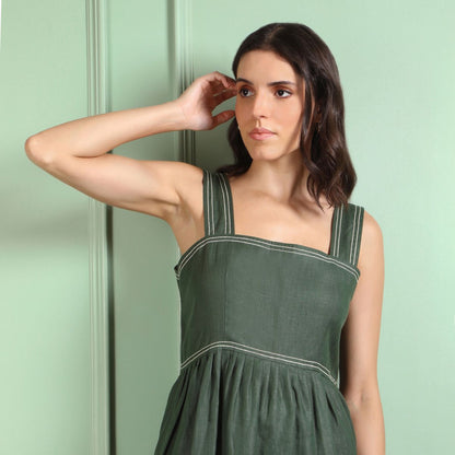 Iris Forest Green 100% Hemp