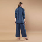 Ember Navy Blue Co-ord Set