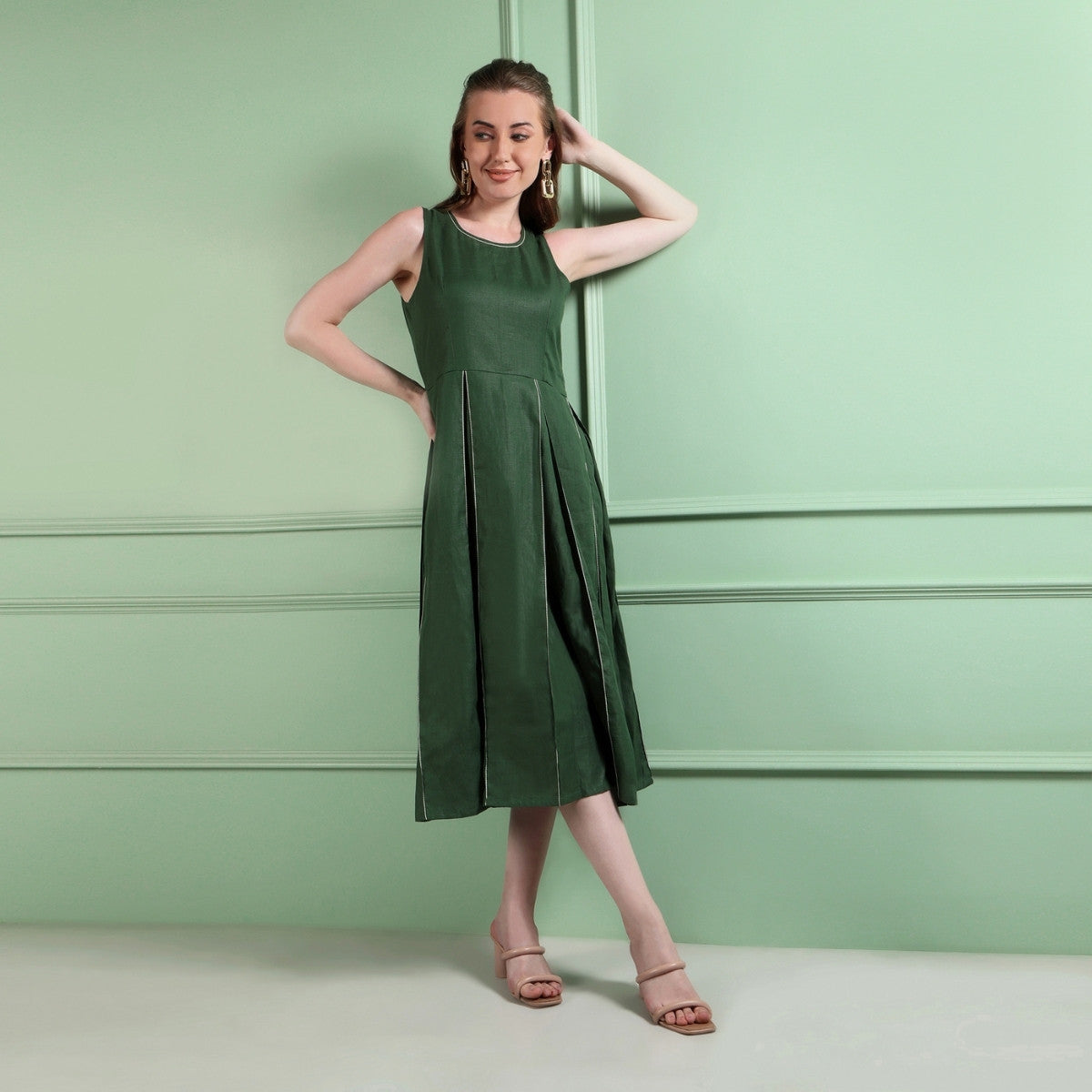 Cypress Forest Green Dress