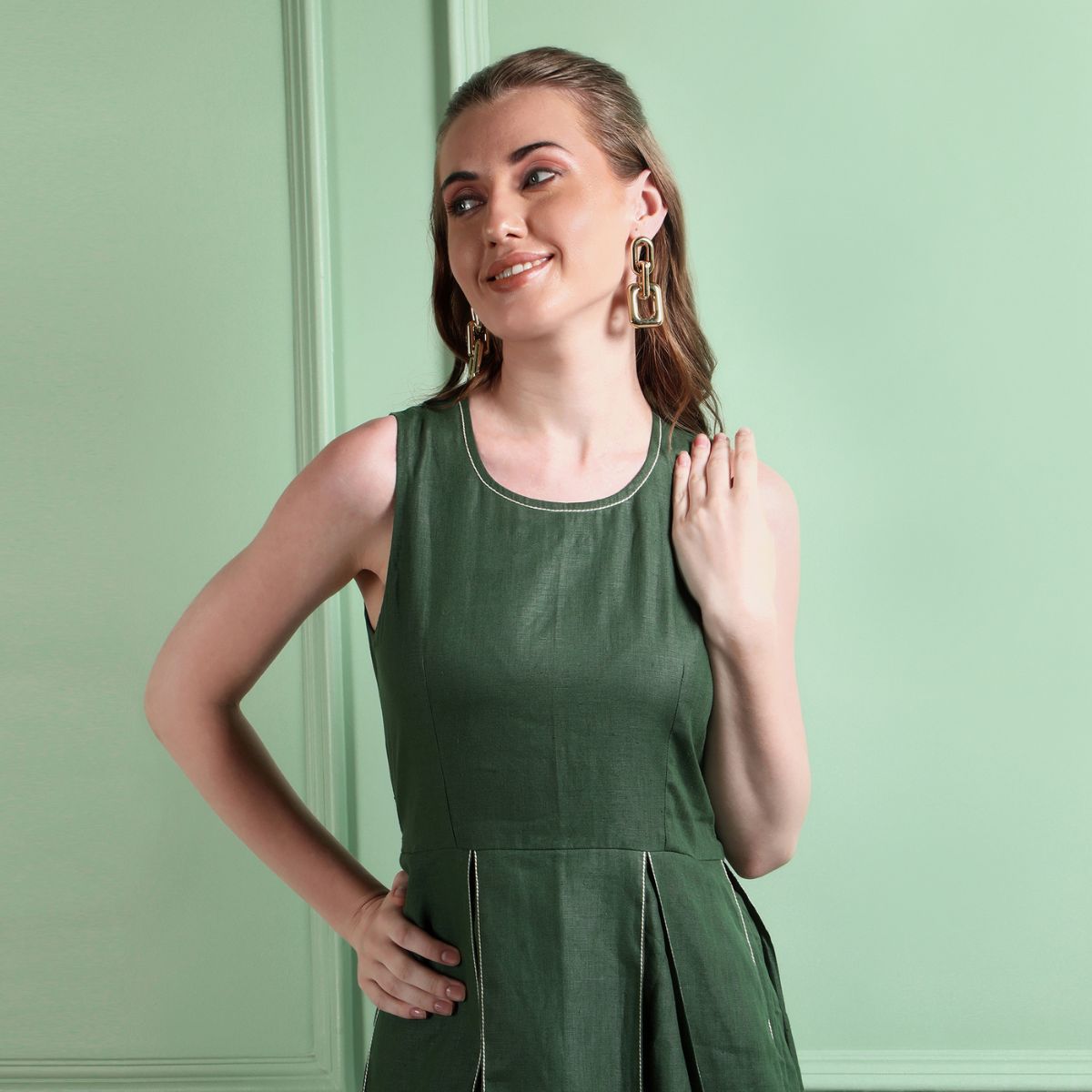 Cypress Forest Green Dress