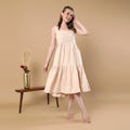 Iris Beige Dress