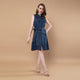Nova Navy Blue Dress
