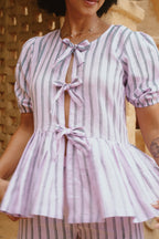 Daydream - Lavendar Stripe Co-Ord Set