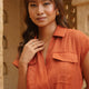 Senna Rust Cargo Jumpsuit