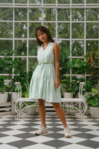 Elya - Mint Layered Dress