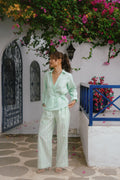Nira - Mint Stripe Co-Ord Set