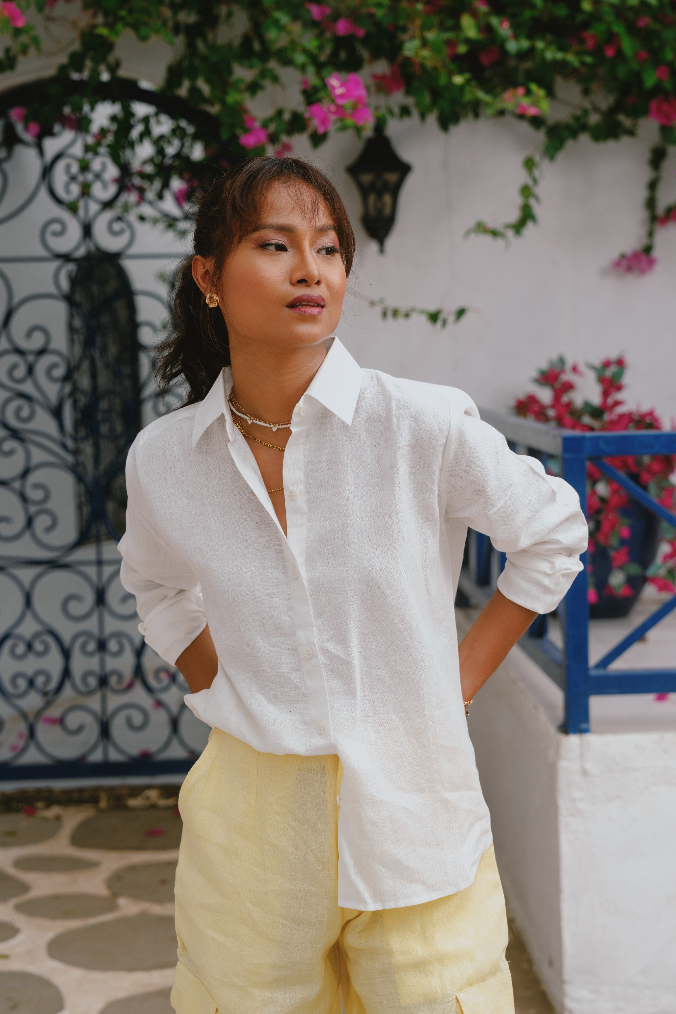 Aster - Classic White Shirt