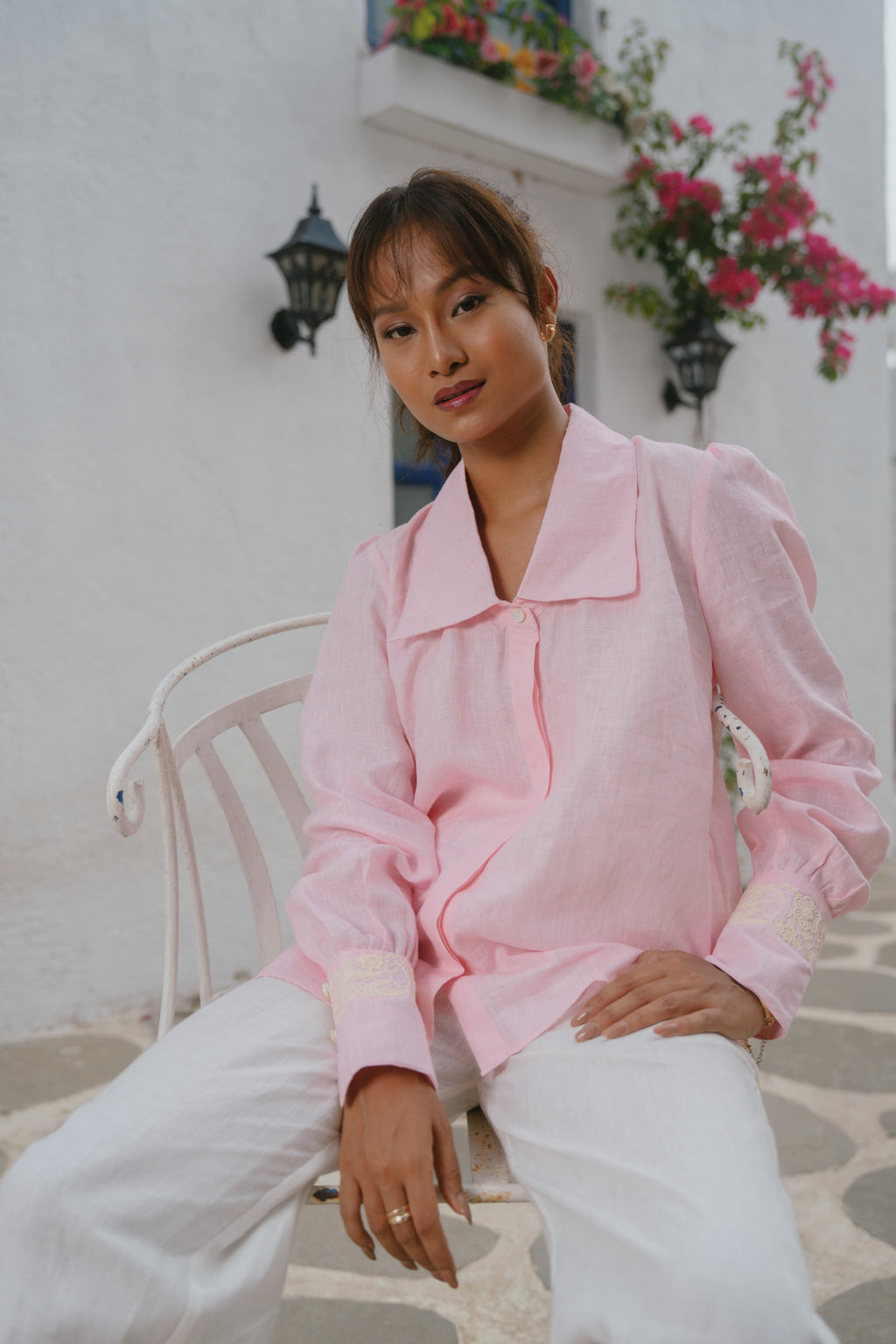Melo - Blush Pink Shirt