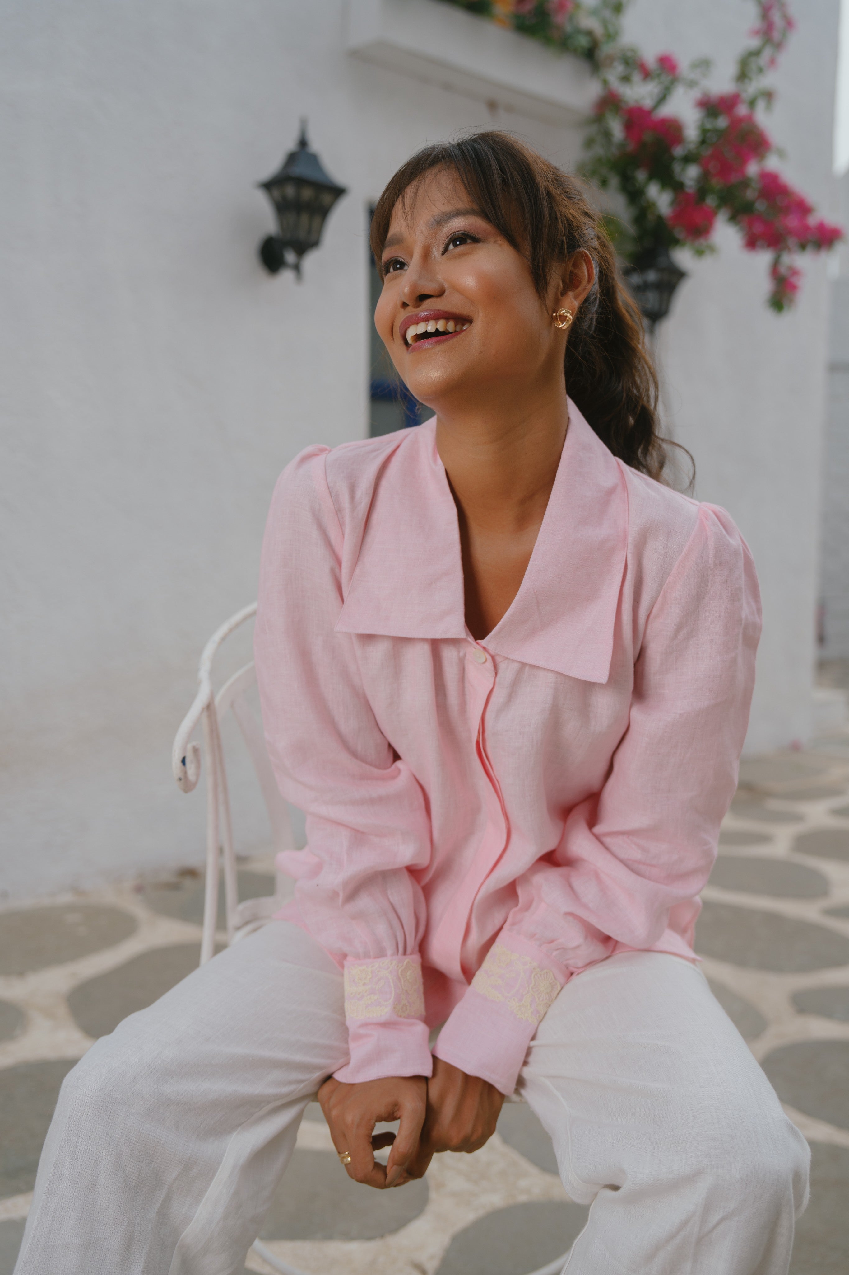 Melo - Blush Pink Shirt