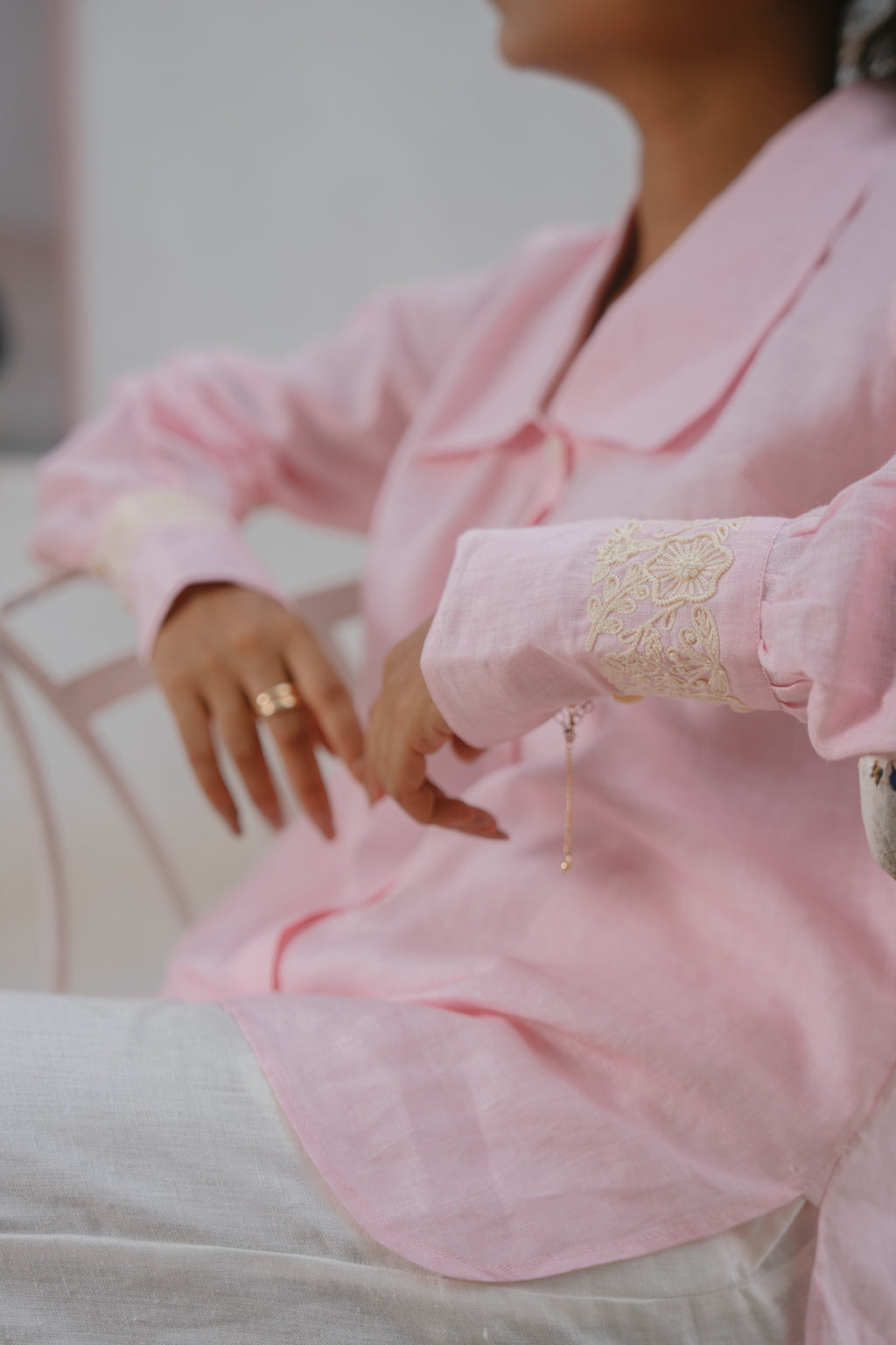 Melo - Blush Pink Shirt