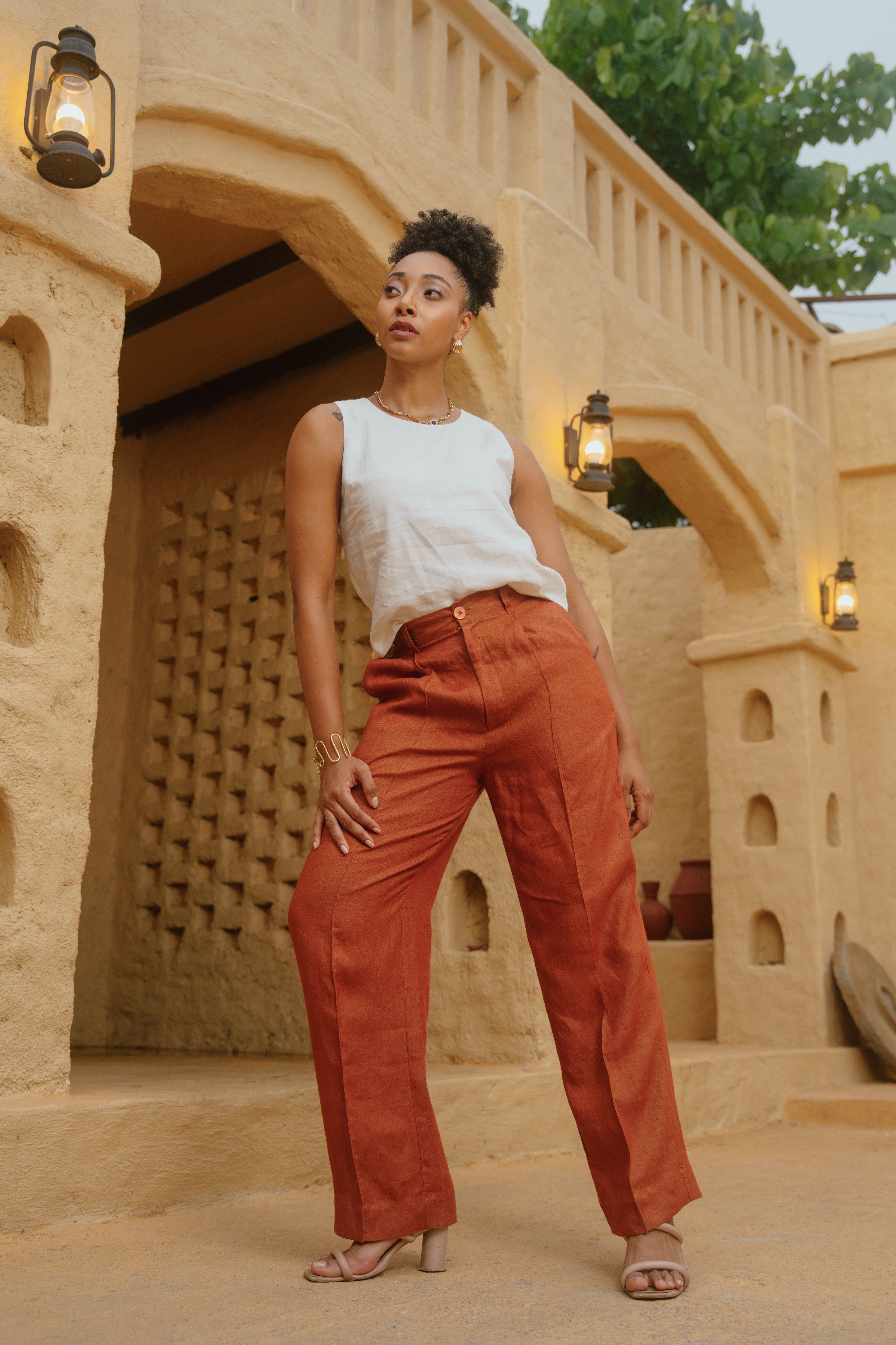Elan - Rust Pants