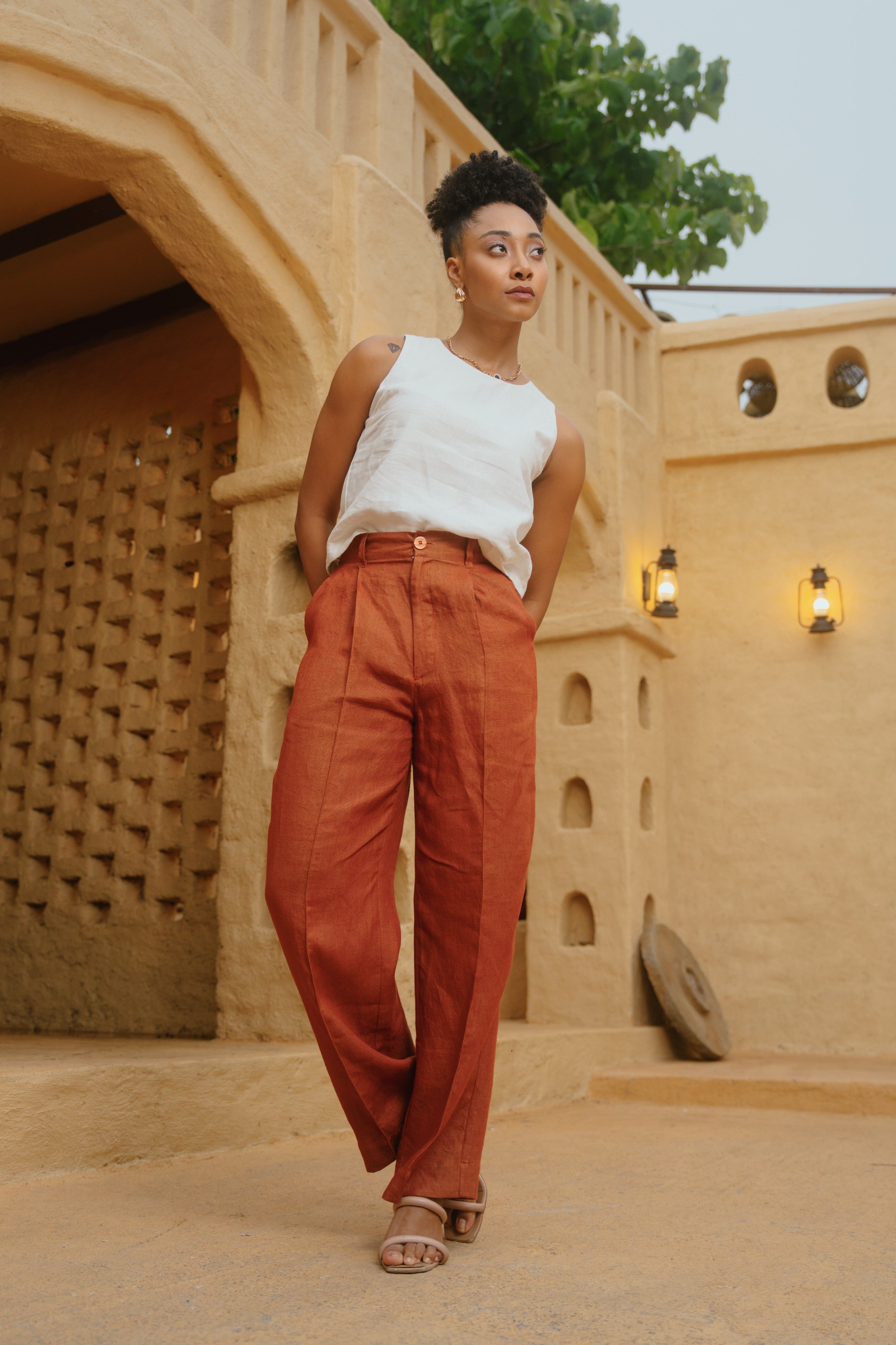 Elan - Rust Pants
