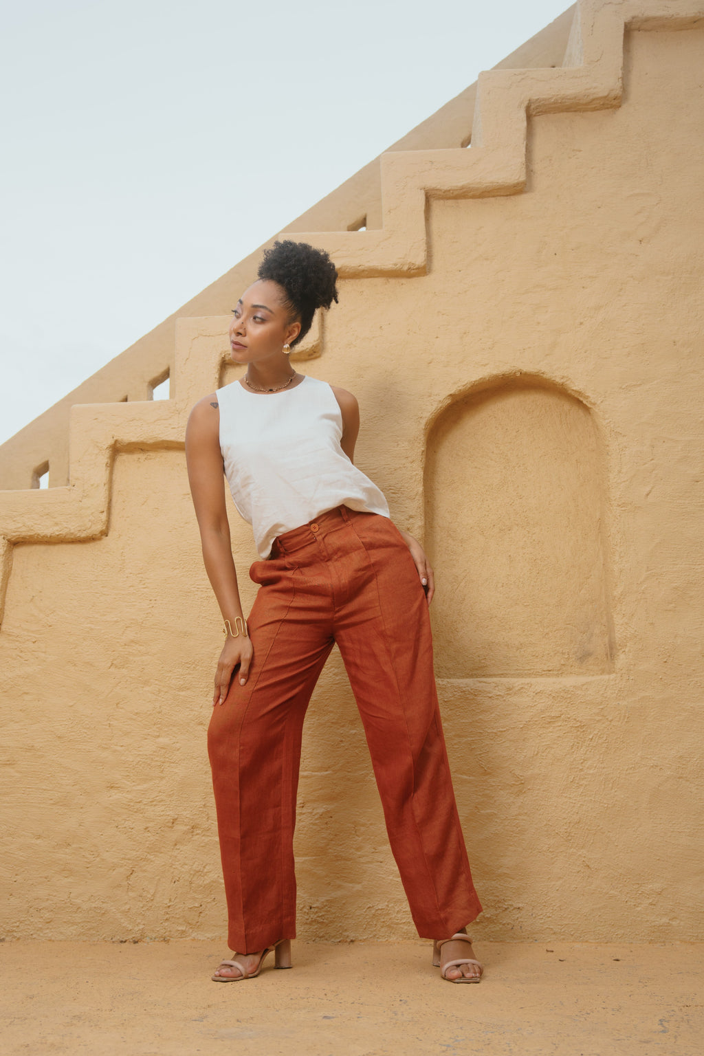Elan - Rust Pants