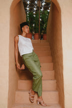 Lyra - Olive Crago Pants