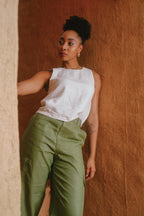 Lyra - Olive Crago Pants