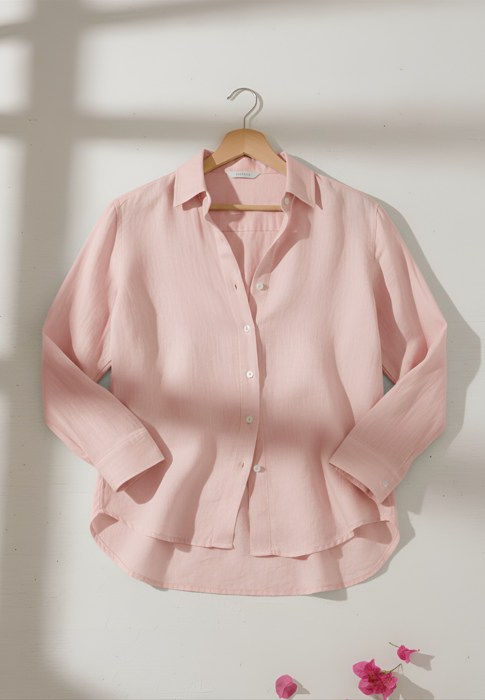 Aster - Classic Blush Pink Shirt