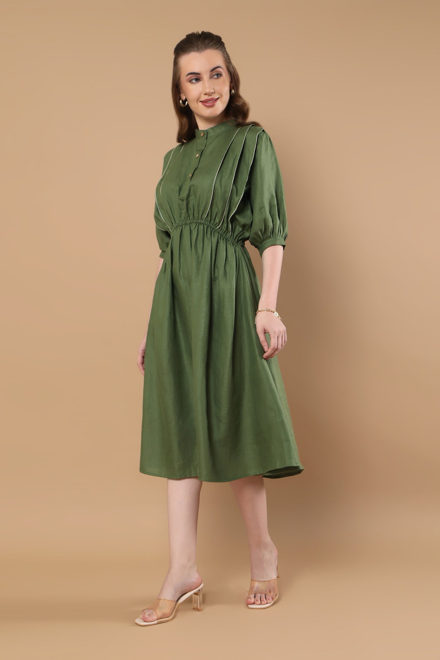 Azure Olive Green 100% Hemp