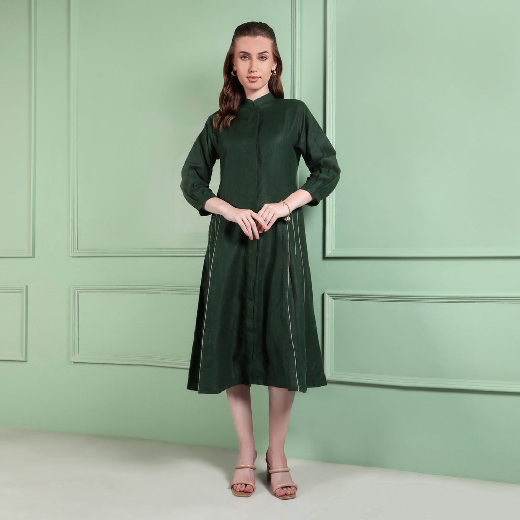 Orion Forest Green Dress