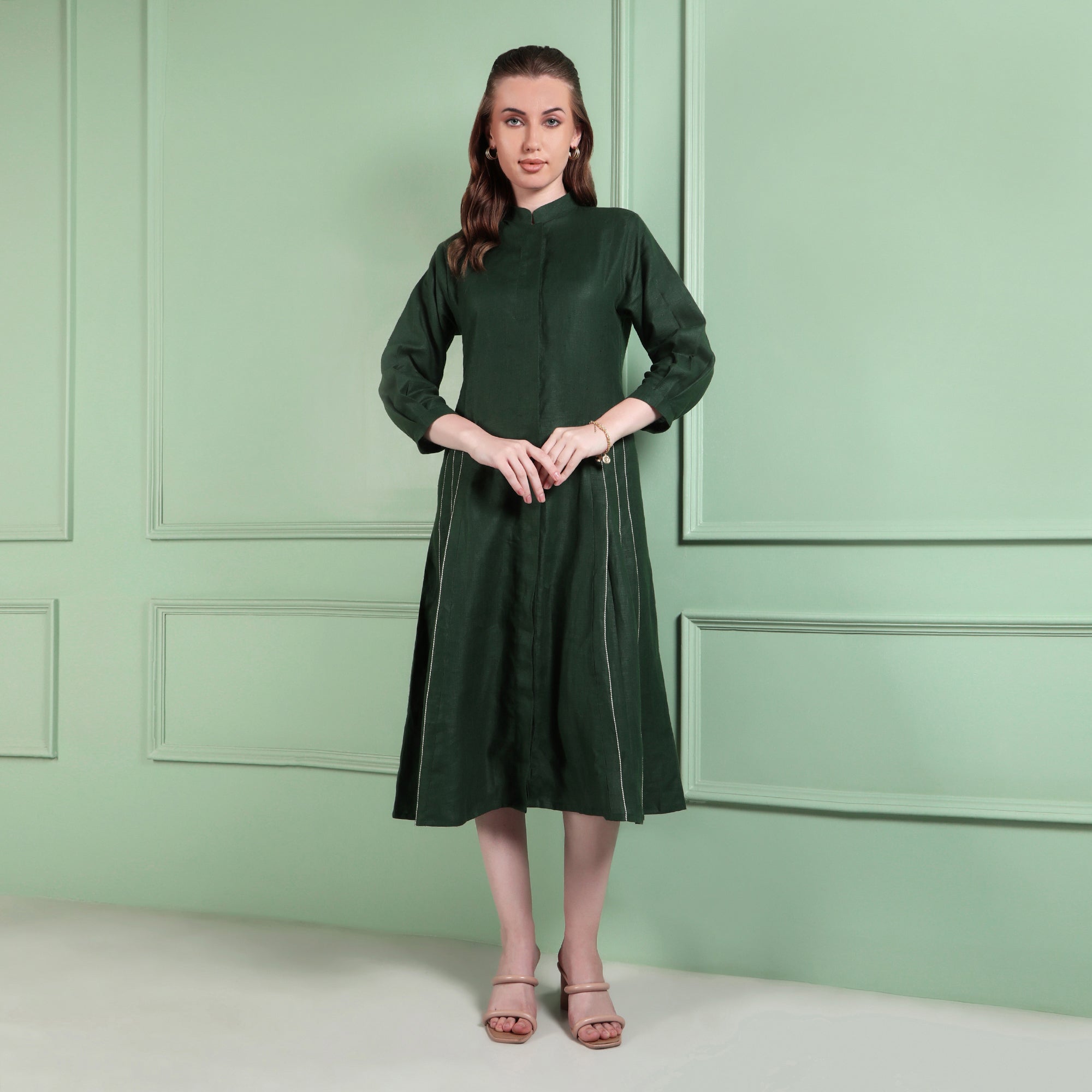 Orion Forest Green Dress