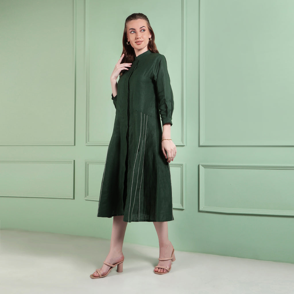 Orion Forest Green Dress