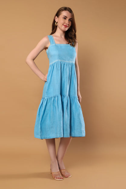 Iris Aqua Blue 100% Hemp