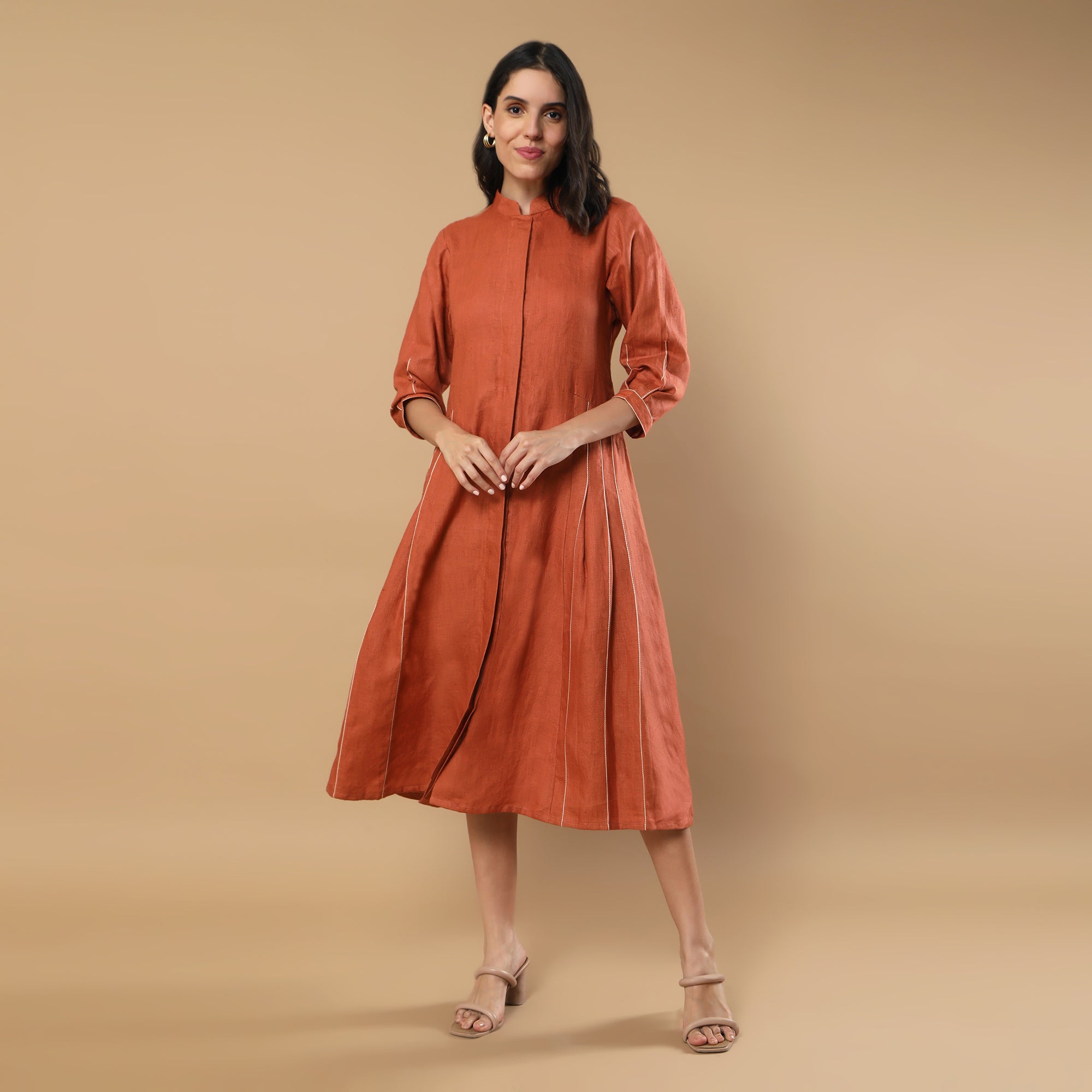 Orion Rust Dress