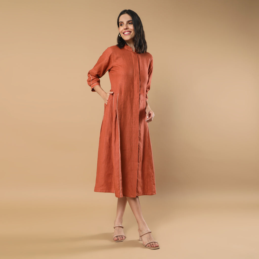 Orion Rust Dress