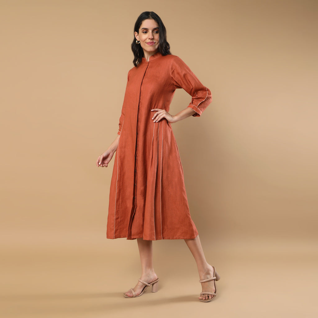 Orion Rust Dress