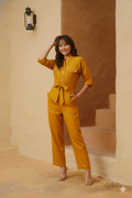Zen - Mustard Jumpsuit