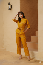 Zen - Mustard Jumpsuit